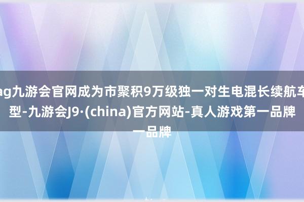 ag九游会官网成为市聚积9万级独一对生电混长续航车型-九游会J9·(china)官方网站-真人游戏第一品牌